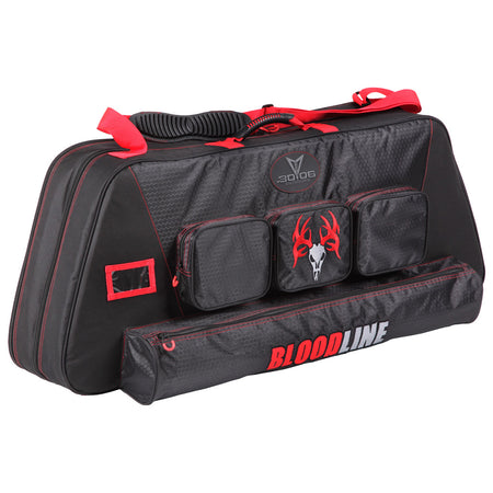 30-06 Bloodline Bow Bag Black/Red Water Resistant 41 in.