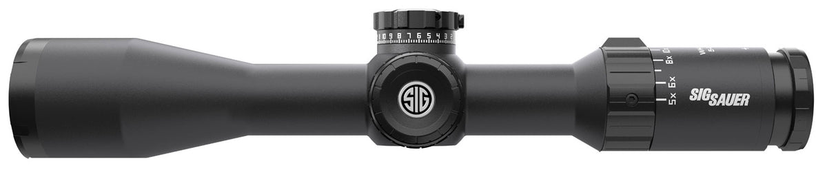 Whiskey5 3-15x44mm 30mm Black SFP Hellfire Quadplex Illuminated Reticle LP Turret Scope