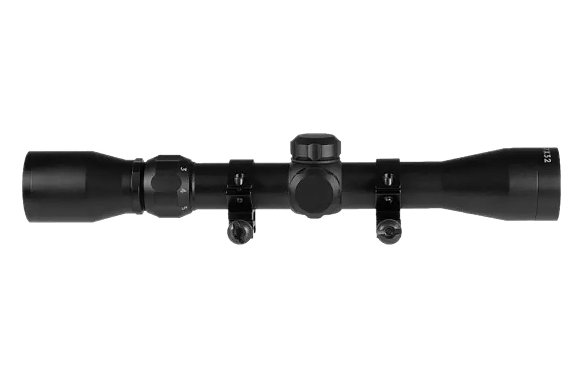 TruGlo Trushot 3-9x40mm Black Anodized 1" Tube Duplex Reticle Rifle Scope TG-853940B