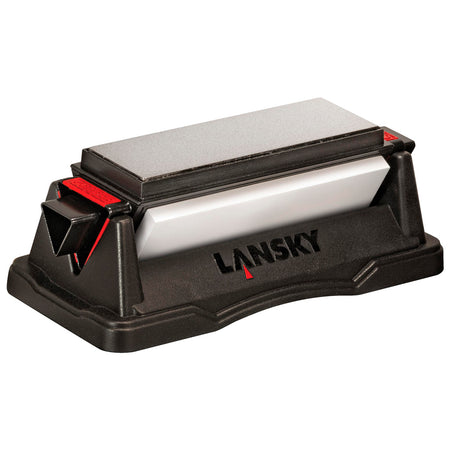 Lansky Tri-Stone Diamond & Ceramic Bench Knife Sharpener