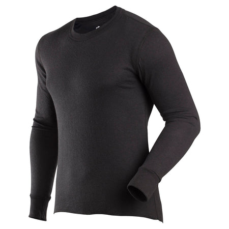 ColdPruf Basic Black Large Crew Base Layer Top