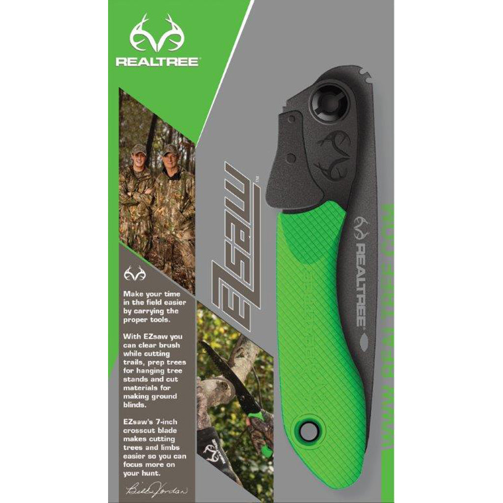 Realtree Folding EZ Saw 6 Inch Steel Serrated Blade