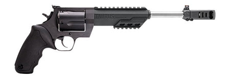 Taurus 2-350101RH Raging Hunter Large 350 Legend 6 Shot 10.50" Overall Matte Black Picatinny Rail Barrel w/Muzzle Brake, Cylinder & Stainless Steel Frame, Transfer Bar Safety, Exposed Hammer