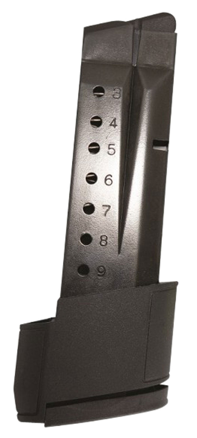 ProMag SMI28 10-Round Extended 9mm Mag for S&W M&P Shield Blued Steel