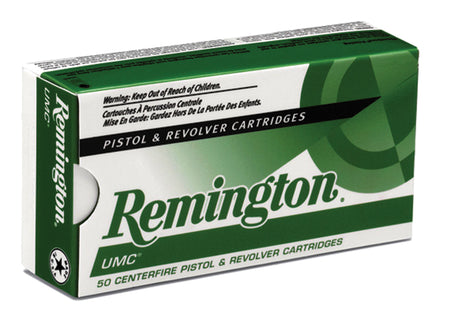 Remington .38 Special UMC 130 grain Full Metal Jacket ammunition