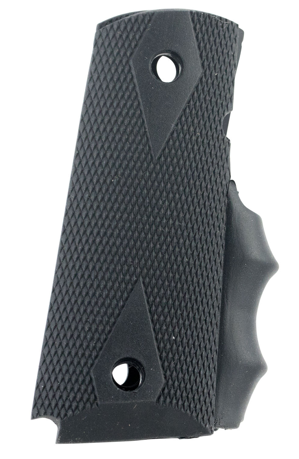 Pearce Grip PMGOM 1911 Compact Modular Grip System with Finger Groove Insert Black Rubber