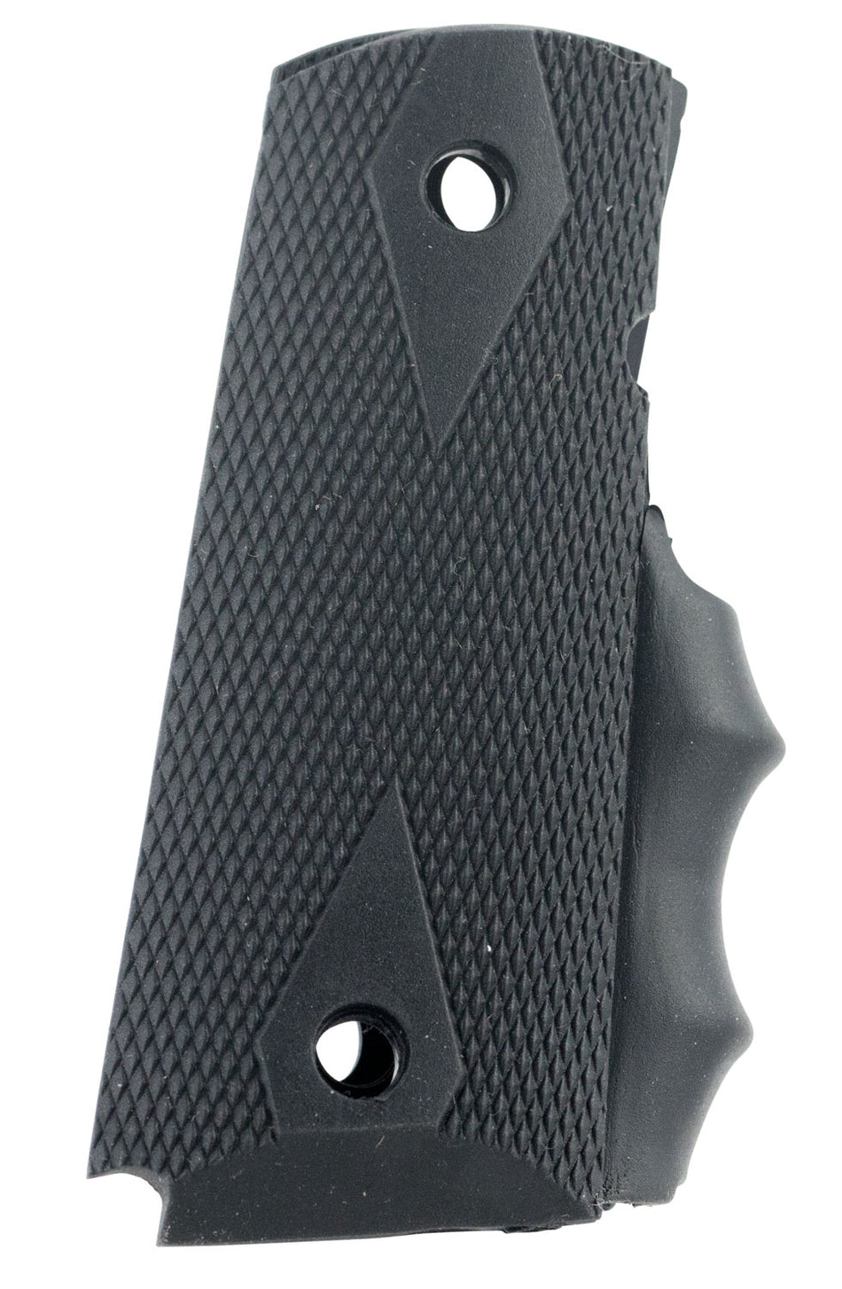 Pearce Grip PMGOM 1911 Compact Modular Grip System with Finger Groove Insert Black Rubber