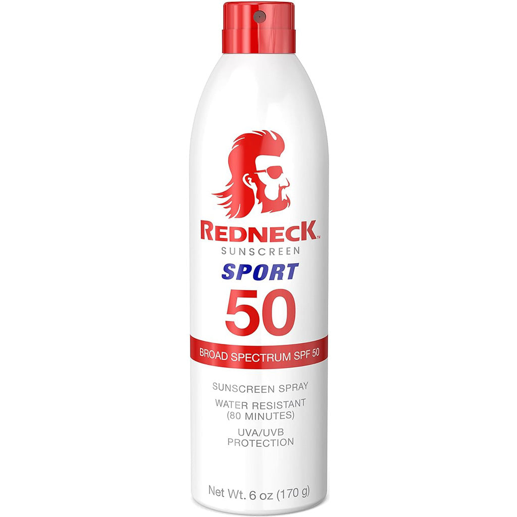 RedNeck Sunscreen SPF 50 Spray Reef-Friendly Unscented Formula