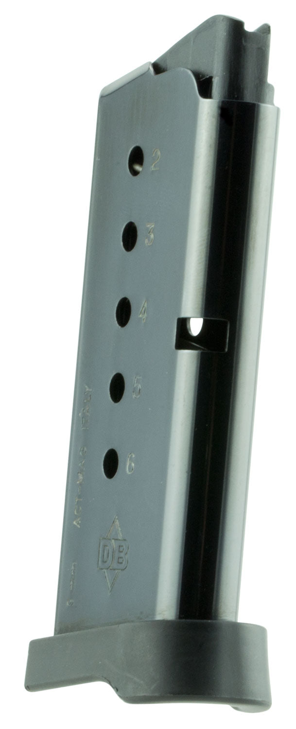 Diamondback DB9 9mm Luger 6 Round Blued Steel Magazine w/ Flat Base