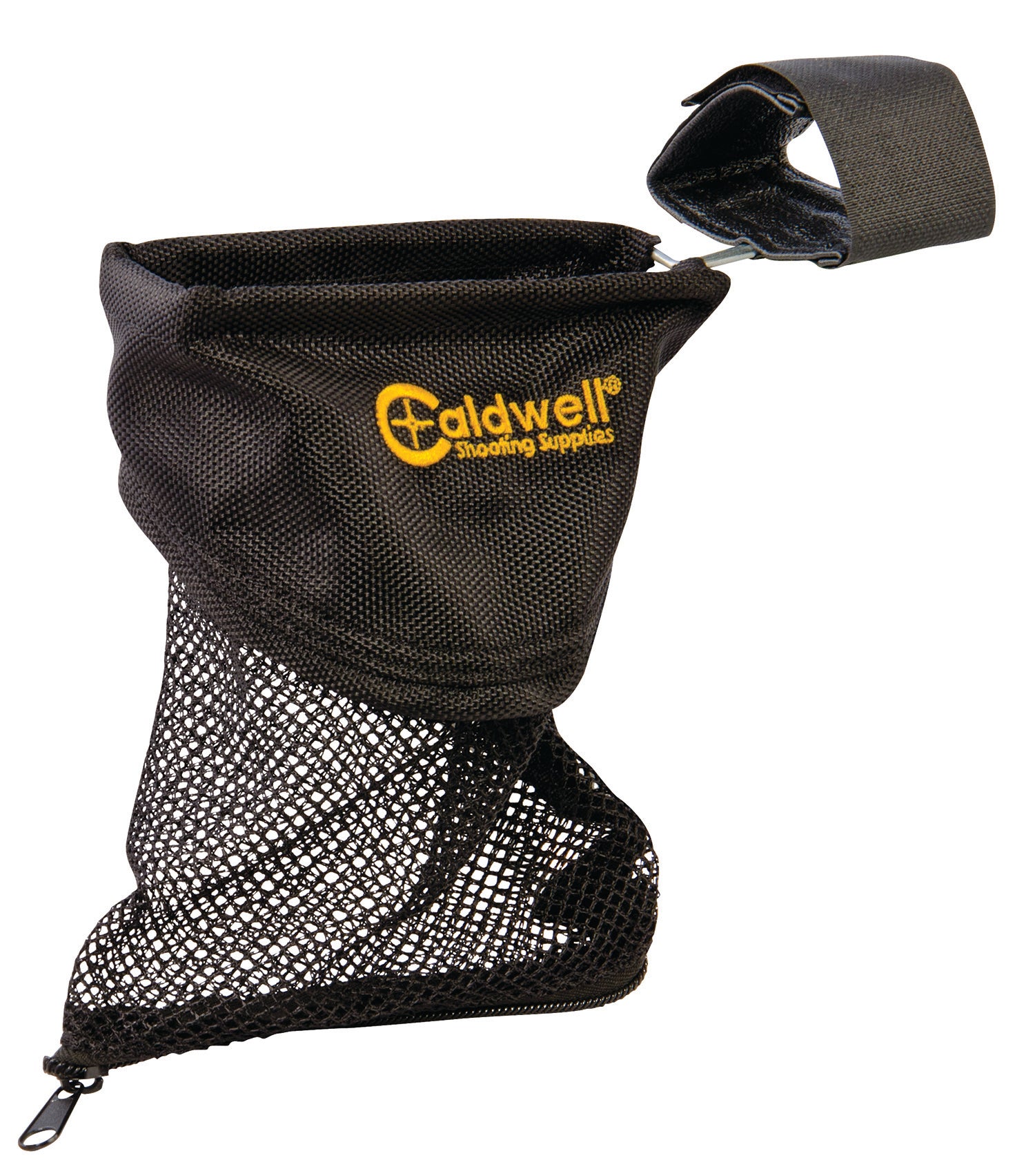 Caldwell AR-15 Black Wire Frame Brass Catcher with Hook and Loop Mount
