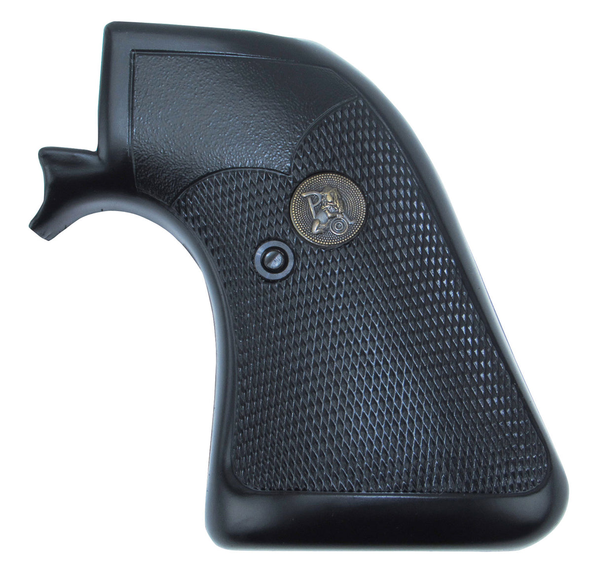 Pachmayr 03137 Classic Checkered Black Rubber Grip for Ruger Blackhawk (New Model)