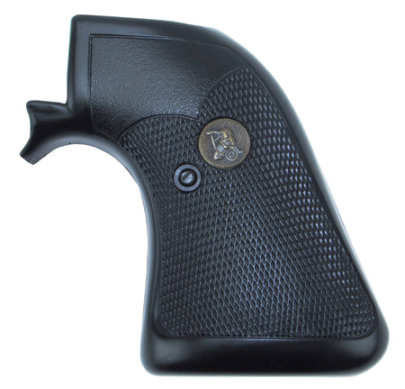 Pachmayr 03137 Classic Checkered Black Rubber Grip for Ruger Blackhawk (New Model)