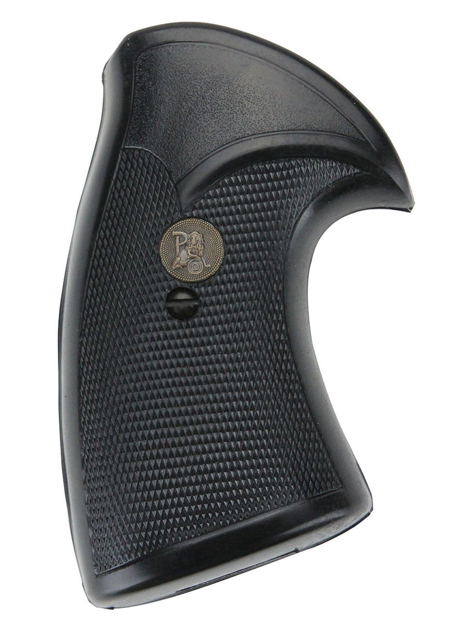 Pachmayr 03140 Classic Checkered Black Rubber Grip for Ruger RedHawk