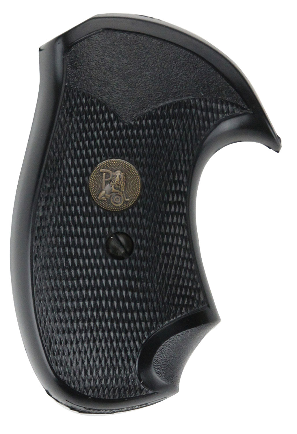 Pachmayr 03252 Concealable Rubber Compact Grip for S&W J Frame with Round Butt