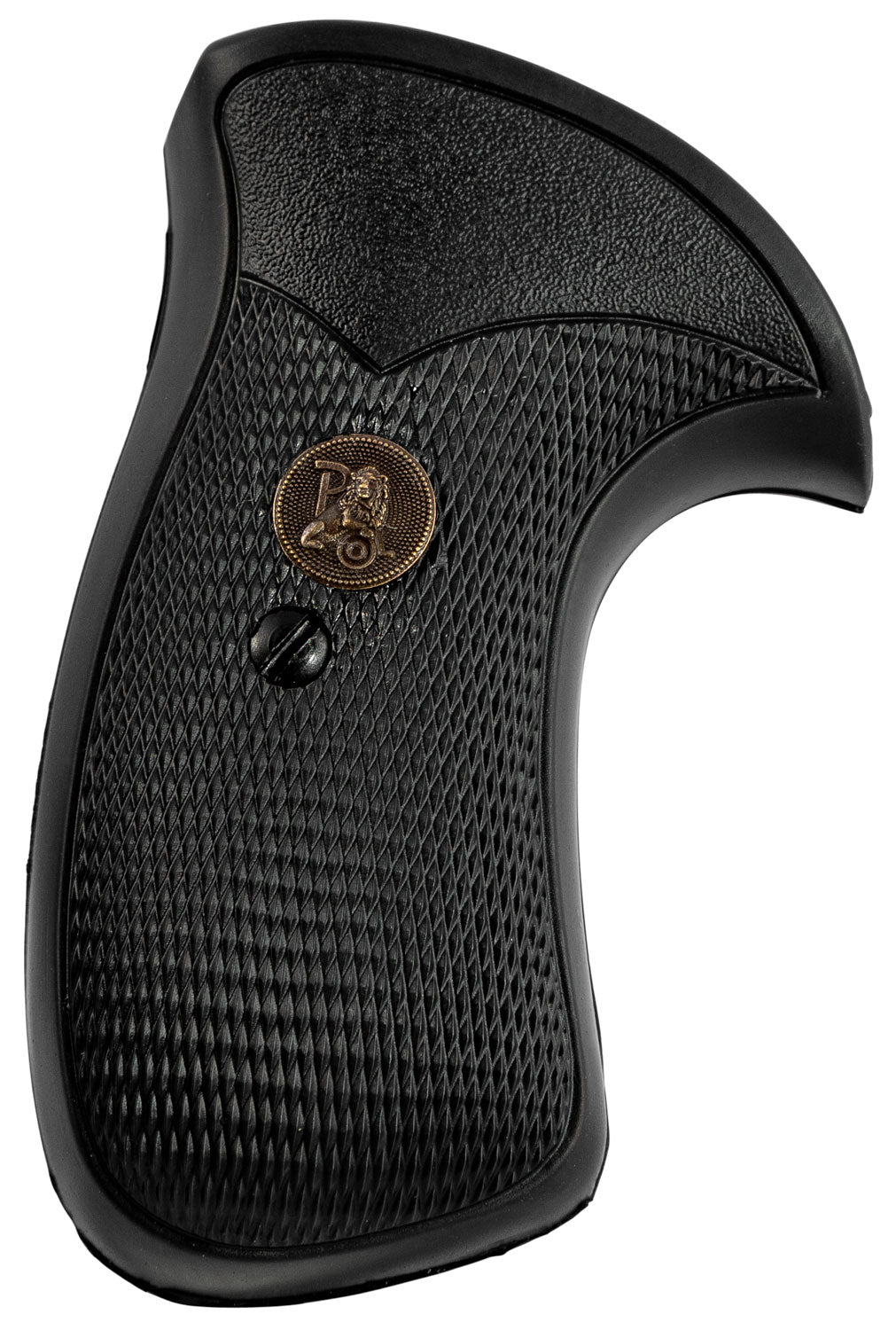 Pachmayr 03270 Concealable Rubber Compact Grip for S&W K/L Frame with Round Butt