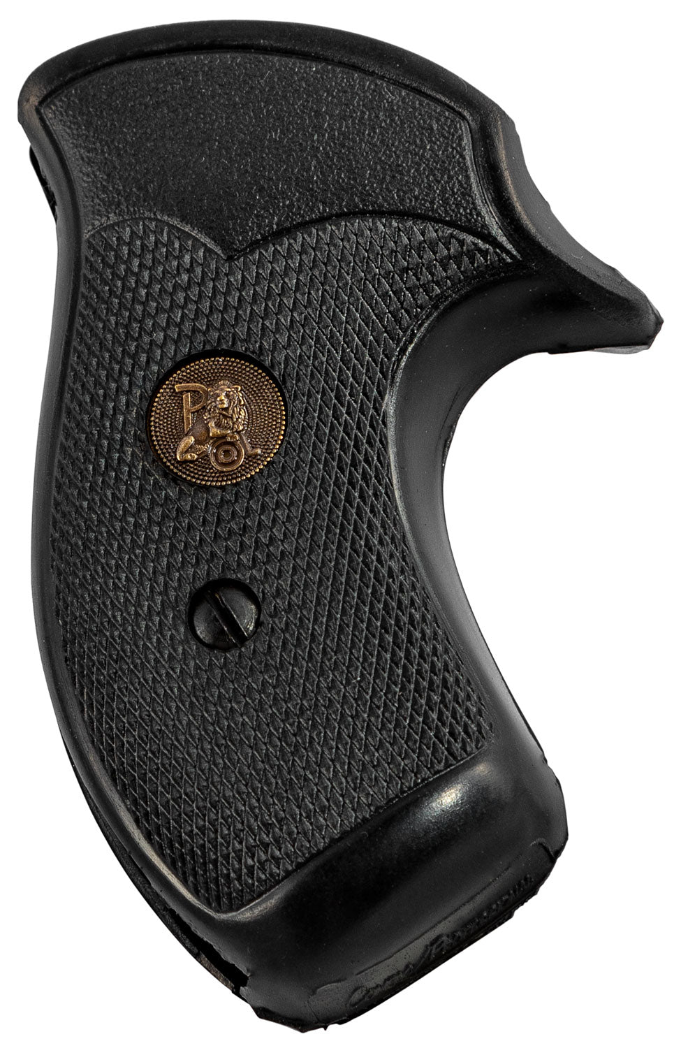 Pachmayr 03254 Concealable Rubber Compact Grip for S&W J Frame with Round Butt