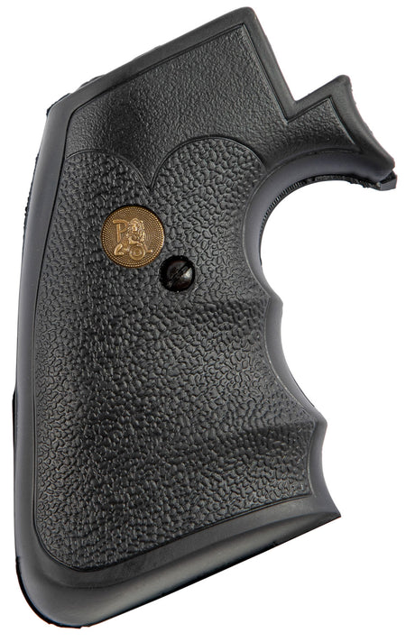 Pachmayr 05067 Checkered Black Rubber Gripper Grip with Finger Grooves for Ruger Super Blackhawk Revolver