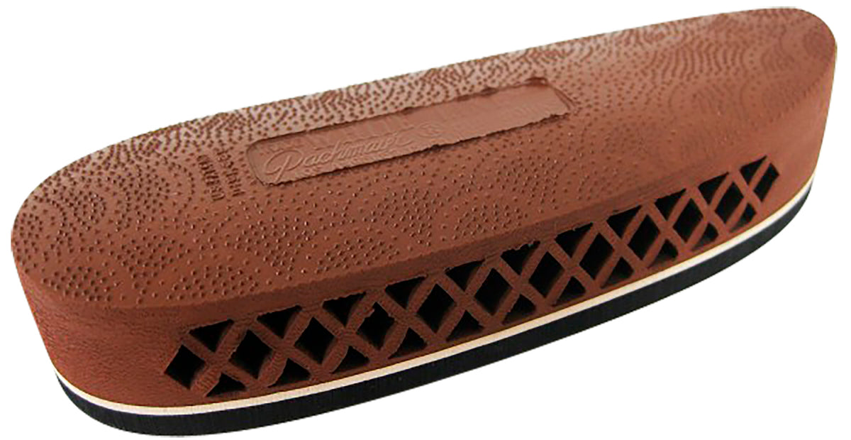 Pachmayr 00011 F325 Deluxe Small Brown White Line Rubber Shotgun Recoil Pad