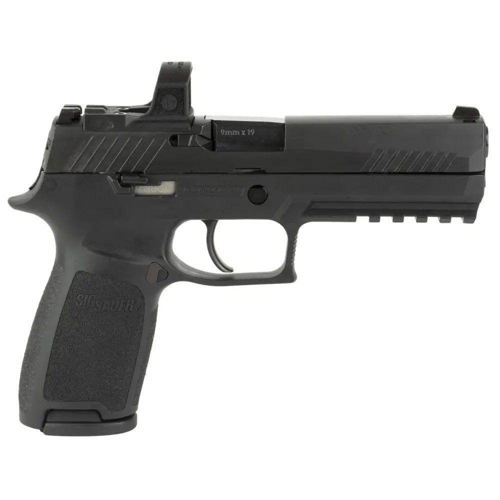 dSIG 320F 9MM PSTL BLK 4.7"BBL ROMEO ZERO PRO OPTIC 17RD