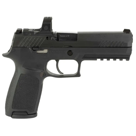 dSIG 320F 9MM PSTL BLK 4.7"BBL ROMEO ZERO PRO OPTIC 17RD