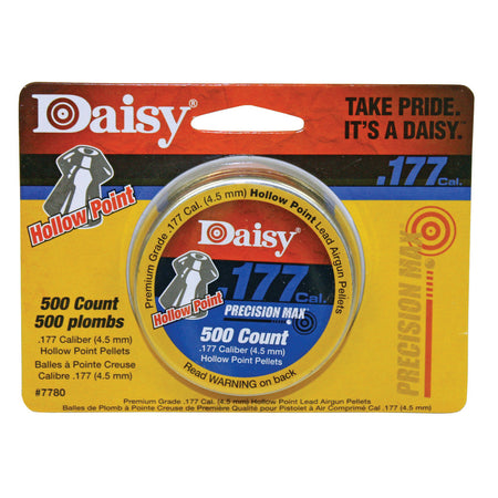 Daisy .177 Cal. Hollow Point Lead Pellets 500 Count