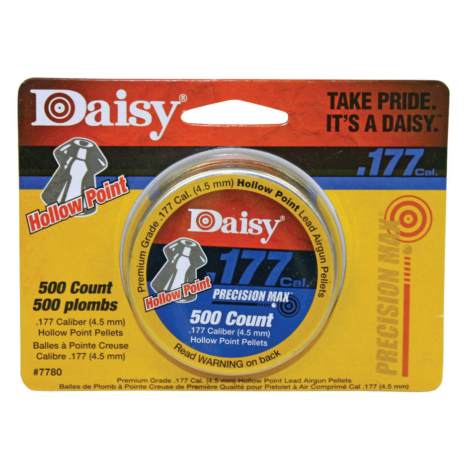 Daisy .177 Cal. Hollow Point Lead Pellets 500 Count