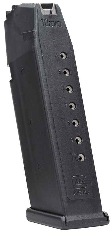 Glock MF10020 10mm Auto 10-Round G20 Black Polymer Mag