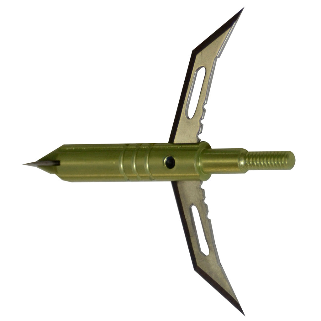 Xecutioner 100gr Expandable Broadheads Green 4-Pack