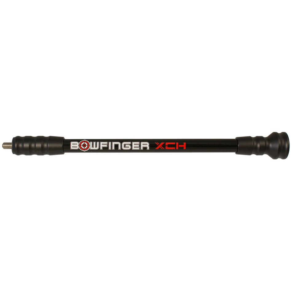 Bowfinger XCH Target Stabilizer Black 12 in. .625" Diameter