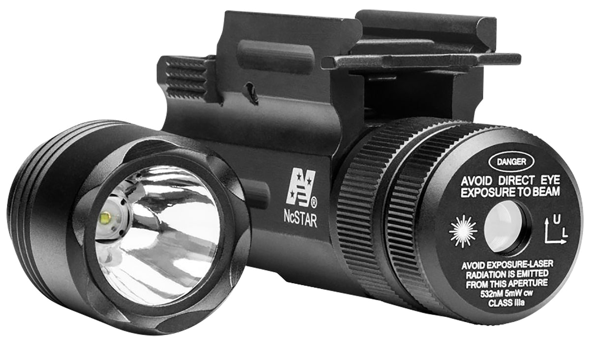 NcStar Flashlight and Green Laser Combo AQPTFLG Black Anodized 150LM Cree LED Interchangeable