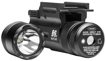 NcStar Flashlight and Green Laser Combo AQPTFLG Black Anodized 150LM Cree LED Interchangeable