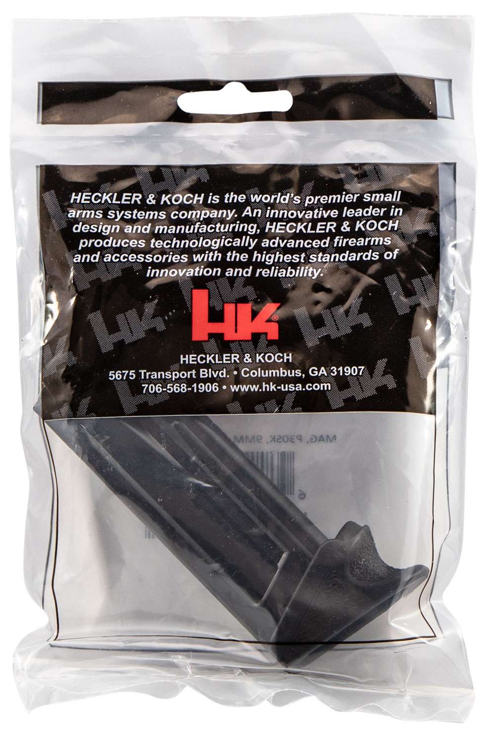 Heckler & Koch 9mm 10-Round Pistol Magazine Ext Floorplate P30SK / VP9SK