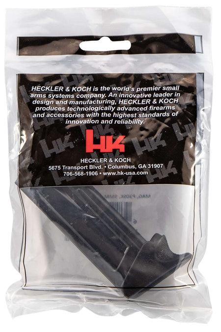 Heckler & Koch 9mm 10-Round Pistol Magazine Ext Floorplate P30SK / VP9SK