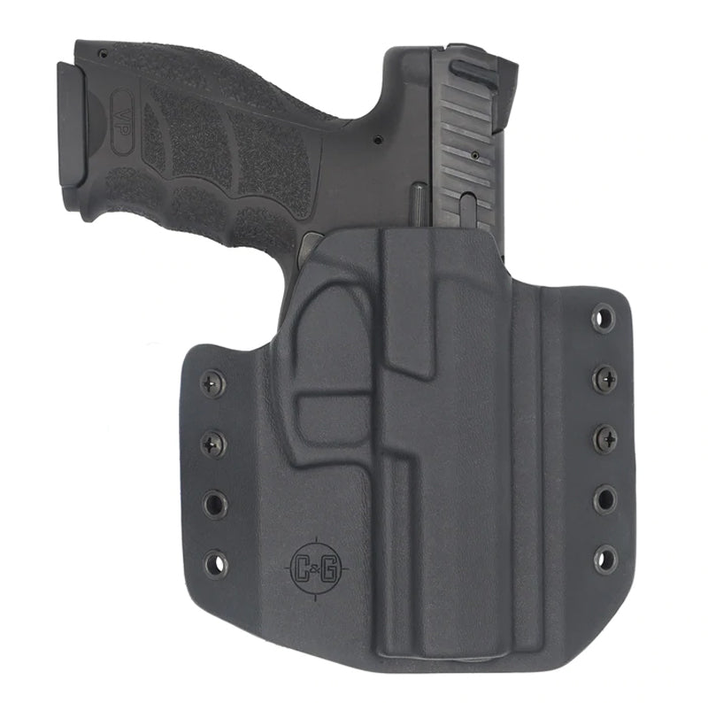C&G OWB Covert Kydex Holster H&K VP9/40 RH Black