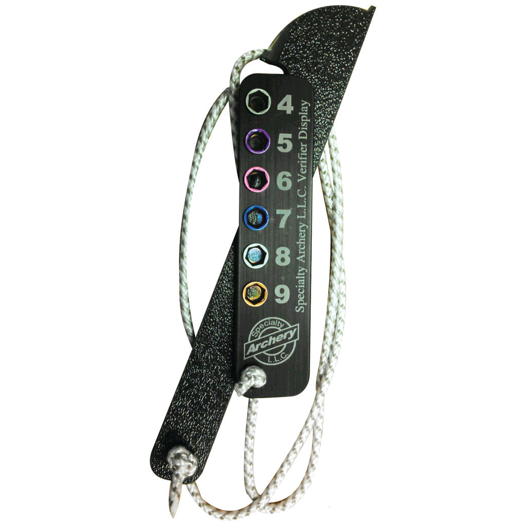 Specialty Peep Sight Verifier Display Tool