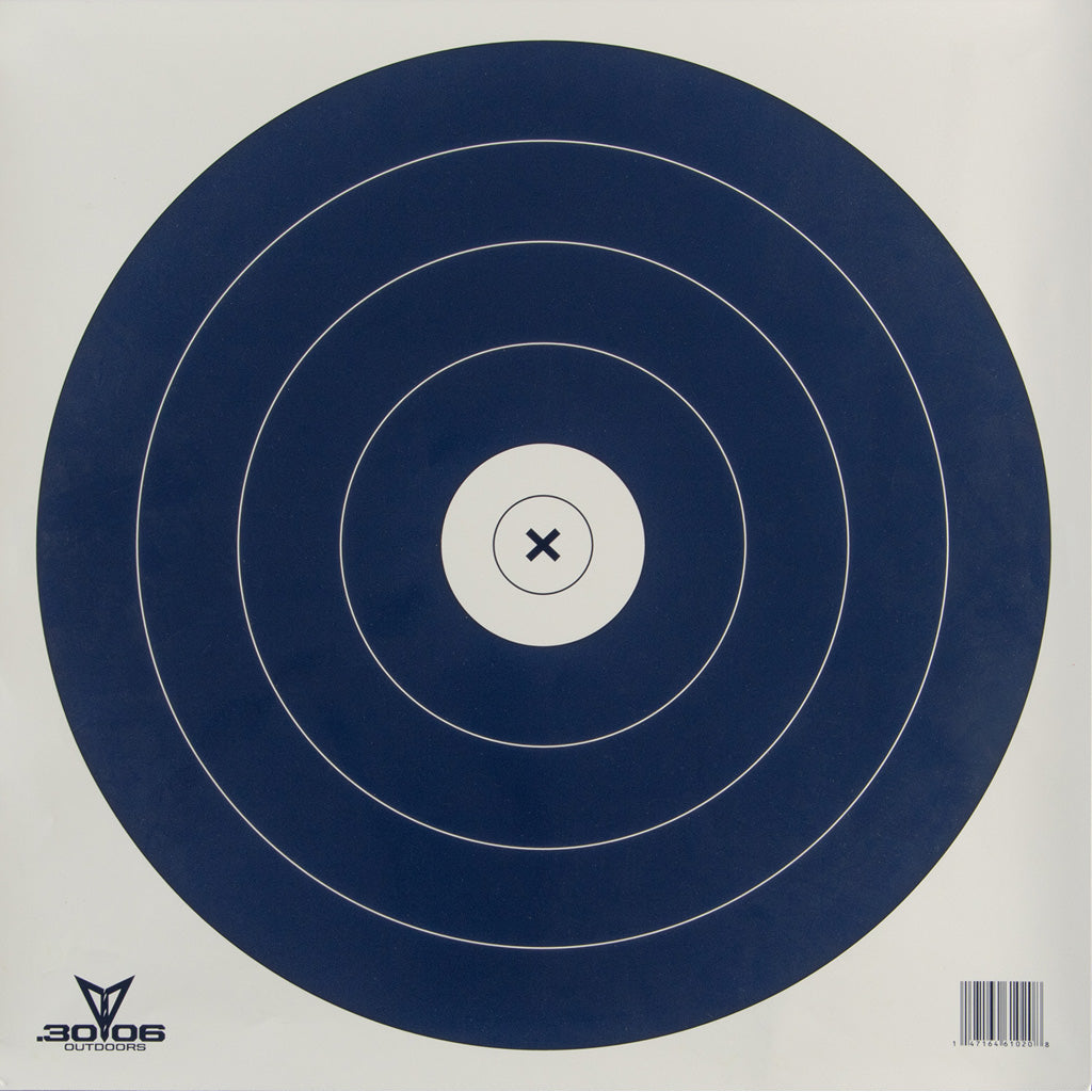 30-06 NFAA Single Spot Indoor Target Faces 100 pk.