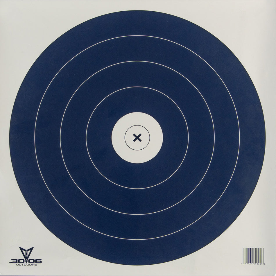 30-06 NFAA Single Spot Indoor Target Faces 100 pk.