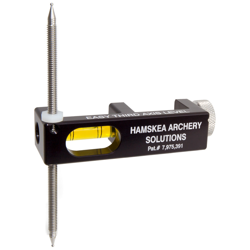 Hamskea Easy Third Axis Archery Sight Level Black
