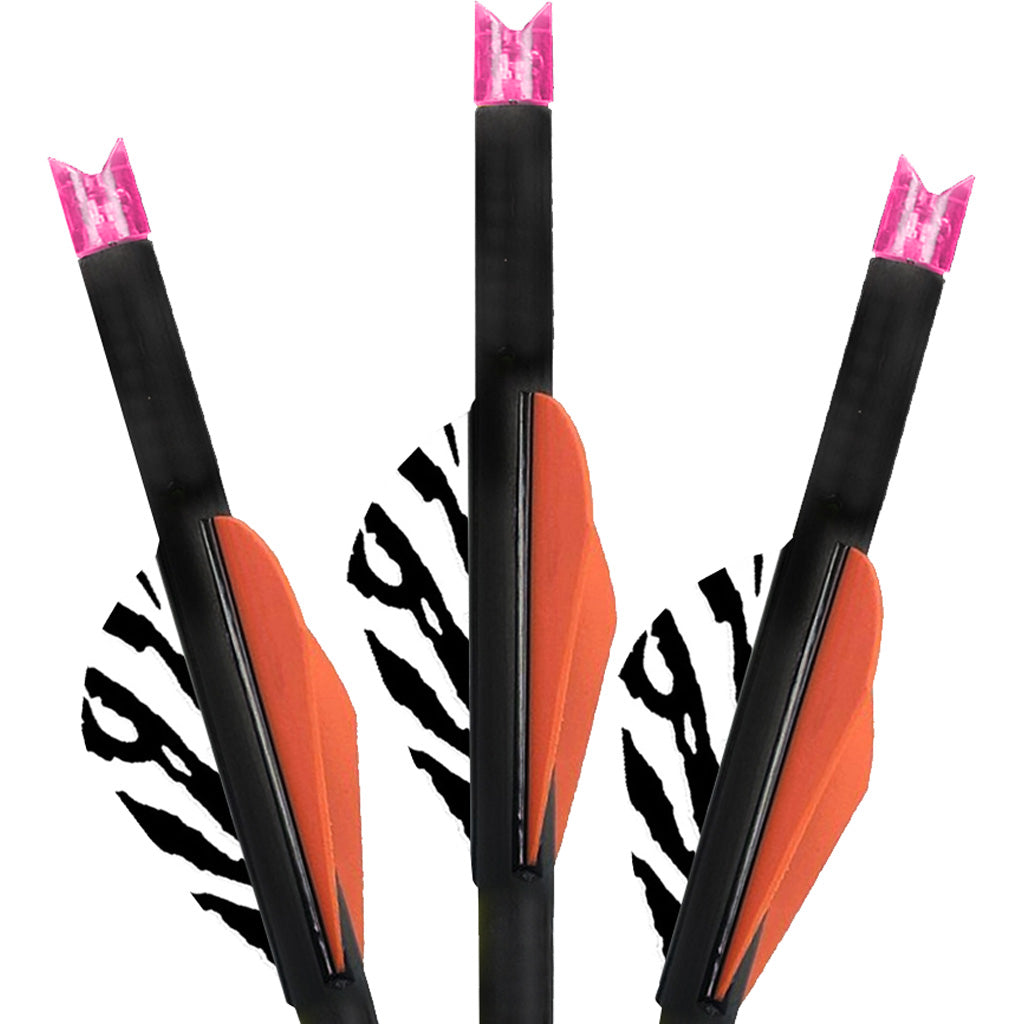 Lumenok Pink Moon Lighted Nock Carbon Crossbow Bolts 22 in. 3 pk.