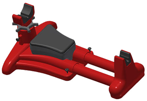 MTM Case-Gard KSR-30 K-Zone Adjustable Shooting Rest Red Polymer