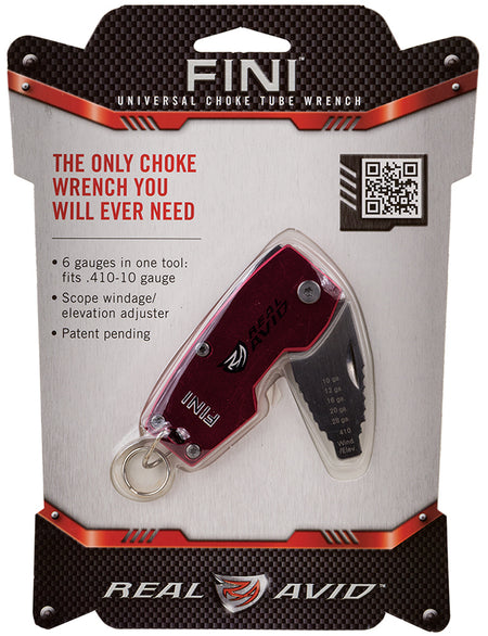 Real Avid AVCWT210 Pocket Choke Tube Wrench Universal Fit .410-10ga Stainless