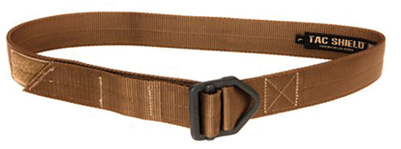TacShield Tactical Rigger Belt Coyote 1.75" Medium 34"-38"