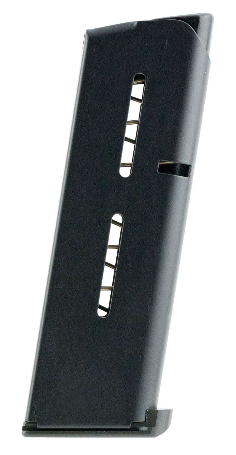 Wilson Combat 47OXCB Black Stainless 7rd .45 ACP 1911 Officer Detachable Magazine Lo-Profile Floorplate