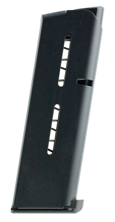 Wilson Combat 47OXCB Black Stainless 7rd .45 ACP 1911 Officer Detachable Magazine Lo-Profile Floorplate