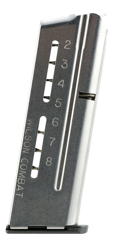 Wilson Combat 5009C8 ETM Stainless Steel 8rd 9mm Magazine Compatible with Wilson Combat 1911 Elite Tactical