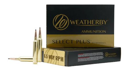 Weatherby 6.5 Weatherby RPM  156 grain Jacketed Hollow Point ammunition