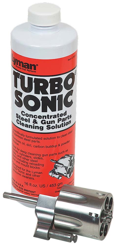 Lyman Turbo Sonic Firearm Parts Cleaning Solution 16oz Bottle