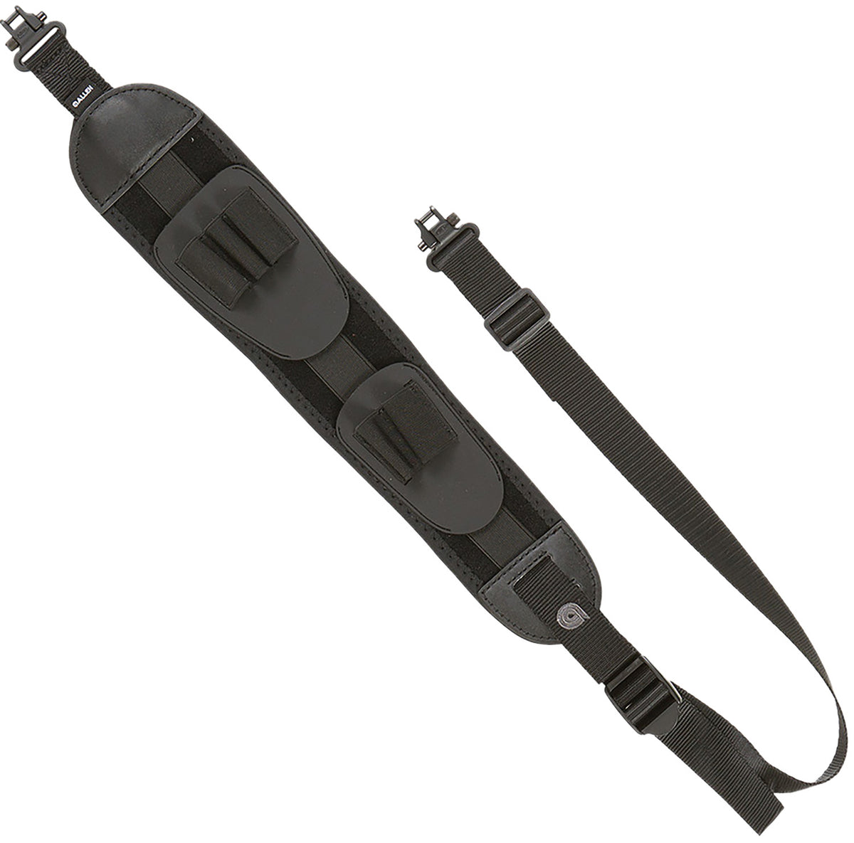 Allen Denali Neoprene Rifle Sling Model 8888 Sharkskin Back Black