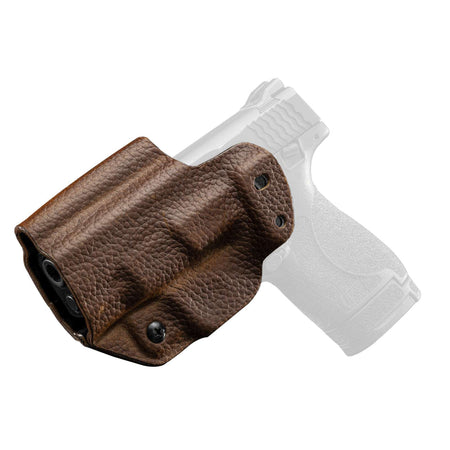 MFT Leather Hybrid IWB Holster for S&W M&P Shield 9/40 Brown Rage Grain RH