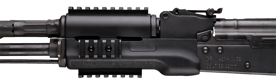 Hogue OverMolded Black Rubber Forend with Gripping Area for Standard AK-47 & AK-74
